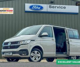 VOLKSWAGEN CREWCAB VOLKSWAGEN TRANSPORTER CREW CAB SWB L1H1 T32 TDI KOMBI HIGHLINE AIR CON SENSORS EURO 6 NO VAT