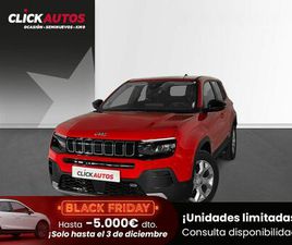 JEEP AVENGER JEEP AVENGER 1.2 100CV ALTITUDE PACK