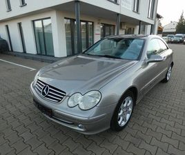 MERCEDES-BENZ CLK COUPE KOMPRESSOR ALU KLIMA AUTOMATIK MET.