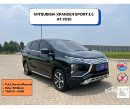 MITSUBISHI XPANDER 2018 MITSUBISHI XPANDER 1.5 SPORT MPV /XPANDER SPORT 2018/JUAL XPANDER HARGA SPESIAL/UNIT SIAP PAKAI/