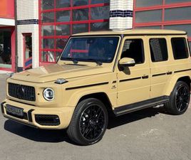 MERCEDES-BENZ G 63 AMG WÜSTENSAND, EXKLUSIV INTERIEUR PLUS
