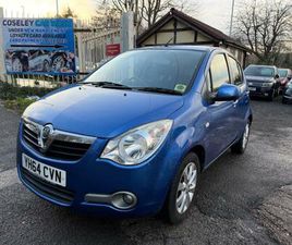 VAUXHALL AGILA 2014 VAUXHALL AGILA 1.2 VVT SE 5DR AUTO HATCHBACK PETROL AUTOMATIC