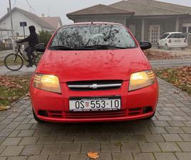 CHEVROLET KALOS+AVEO 1,2 GOD 2006. REG.11/2026