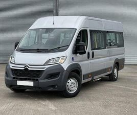 2019 CITROEN RELAY L4H2 17 SEAT LIGHTWEIGHT NON-D1 MINIBUS. AIR SUSPENSION, RAMP, NAV, AC. E6 MIN...