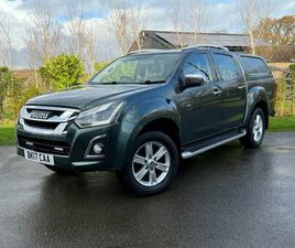 2017 ISUZU D-MAX 1.9 UTAH DOUBLE CAB 4X4 AUTO PICK UP DIESEL AUTOMATIC