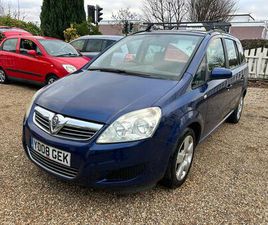 VAUXHALL ZAFIRA 1.6 EXCLUSIV EURO 4 5DR