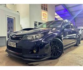 SUBARU IMPREZA WRX SUBARU WRX 2.5T TYPE UK SALOON 4DR PETROL MANUAL 4WD EURO 5 (300 PS)