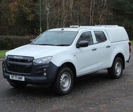ISUZU D-MAX ISUZU D-MAX 1.9 TD UTILITY PICKUP DOUBLE CAB 4DR DIESEL MANUAL 4WD EURO 6 (START/STOP) (164 PS
