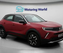 VAUXHALL MOKKA 1.2 TURBO ELITE EDITION SUV 5DR PETROL MANUAL EURO 6 (S/S) (130 PS) 17'' ALLOY WHEELS,APPLE CARPLAY SUV 2022, 26586 MILES, £13939 - 33007701 - EX