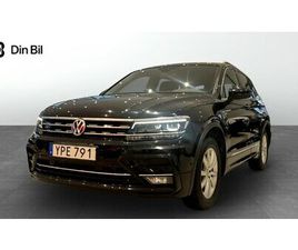 VOLKSWAGEN TIGUAN R-LINE 4MOTION VÄRMARE/DRAG/V-HJUL