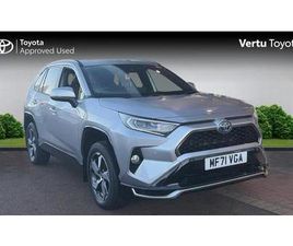 TOYOTA RAV4 2021 TOYOTA RAV4 2.5 PHEV DESIGN 5DR CVT ESTATE ESTATE HYBRID AUTOMATIC