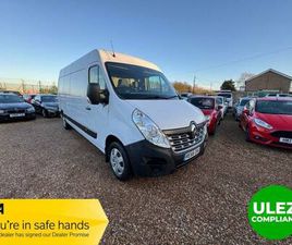 2018 RENAULT MASTER LM35DCI 130 BUSINESS+ MEDIUM ROOF VAN PANEL VAN DIESEL MANUAL