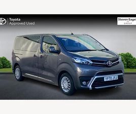 TOYOTA PROACE VERSO TOYOTA PROACE VERSO SHUTTLE MPV'S 1.5D SHUTTLE MEDIUM MPV MWB EURO 6 (START/STOP) 5DR (9 SEAT)