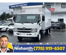 2018 HINO 195 18' DRY BOX + ELECTRONIC SIDE DOOR + REAR STEPS