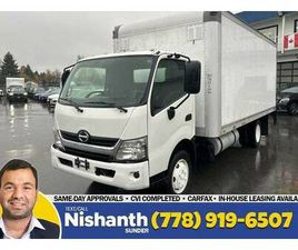 2018 HINO 195 18' DRY BOX + ELECTRONIC SIDE DOOR + TUCK LIFTGATE