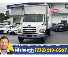 HINO MOTORS 338 2020 HINO 338 26' BOX + LIFTGATE + HYDRAULIC BRAKE