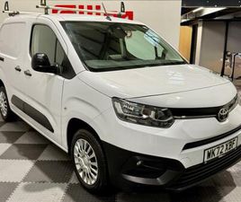 2022 TOYOTA PROACE 1.5D 100 ICON VAN [6 SPEED] PANEL VAN DIESEL MANUAL