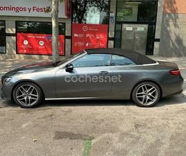 MERCEDES CLASSE E E 200 MERCEDES-BENZ CLASE E CABRIO E 200