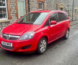 VAUXHALL ZAFIRA 1.6 16V DESIGN EURO 5 5DR (SNAV)