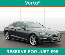 AUDI A5 2.0 TDI 40 S LINE S TRONIC QUATTRO EURO 6 (START/STOP) 2DR
