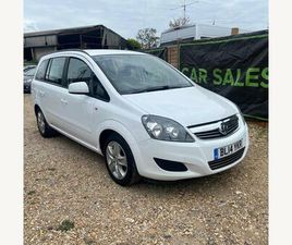 VAUXHALL ZAFIRA 1.8 16V EXCLUSIV EURO 5 5DR