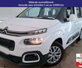CITROEN BERLINGO SOCIETE TAILLE M PURETECH 130 S&S EAT8 FEEL +CLIM AUTO +CAMÉRA DE RECUL +NAV