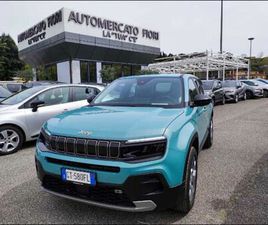 JEEP AVENGER JEEP AVENGER 1.2 TURBO ALTITUDE FWD 100CV NUOVA A ROMA