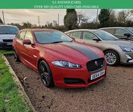 JAGUAR XF 3.0D S V6 PORTFOLIO SPORTBRAKE 5DR DIESEL AUTO EURO 5 (S/S) (275 PS) FULL JAGUAR MAIN DEALER S/HIST ESTATE 2014, 76659 MILES, £11990 - 33010764 - EXCH
