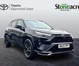 TOYOTA RAV4 GR SPORT SUV'S 2.5 VVT 18.1KWH GR SPORT CVT 4WD EURO 6 (START/STOP) 5DR