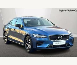 VOLVO S60 T8 2.0H T8 RECHARGE 11.6KWH R-DESIGN AUTO AWD EURO 6 (START/STOP) 4DR