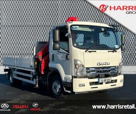 ISUZU NPR 11T F-SERIES DROPSIDE WITH PALFINGER 110