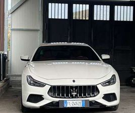 MASERATI GHIBLI 3.0 V6 DS GRANSPORT NERISSIMO 275CV AUTO MY18