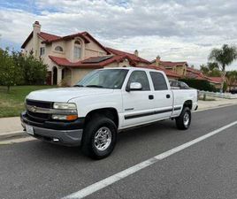 CHEVROLET SILVERADO 2500HD 2001 CHEVY SILVERADO 2500HD 8.1 GAS