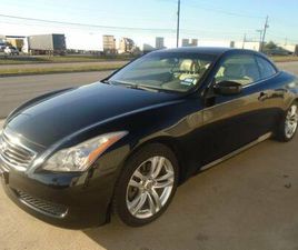 INFINITI G CABRIOLET G37 2009 INFINITY G37 CONVERTIBLE HARD TOP
