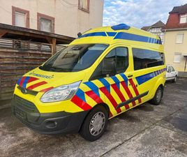FORD TRANSIT CUSTOM FORD TOURNEO CUSTOM KOMBI 330 L2*RTW*KRANKENWAGEN