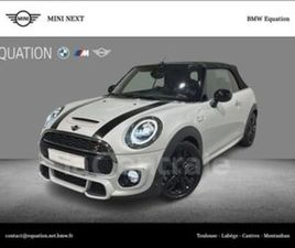 MINI CABRIO COOPER S III GENERATION2 CABRIOLET 2.0 COOPER S 192 FINITION JCW BVA7