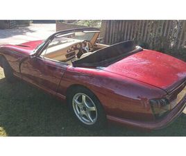 TVR CHIMAERA 1995 TVR CHIMAERA ROUGE FONCÉ MANUEL, 5 VITESSES CONDUITE...