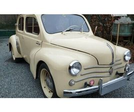 RENAULT 4CV 1956 RENAULT 4CV JAUNE MANUEL, 3 VITESSES CONDUITE À GAUC...