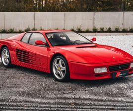 FERRARI TESTAROSSA 512TR FERRARI 512 TR ROSSO CORSA 22.400 KM ORIGINAL PAINT