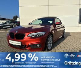 BMW SERIE 2 CABRIO 220 BMW 220D CABRIO M SPORT LED+NAVI+LENKHZ+RFK+SHZ+H&K