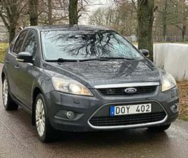 FORD FOCUS 1.8 FLEXIFUEL TITANIUM, SVANSKSÅLD.