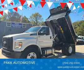 FORD F 750 2021 FORD F750 F-750 SUPER DUTY DIESEL DUMP TRUCK HYDRAULIC TILT BED