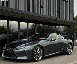 LEXUS LC LC 500H LEXUS LC 500H SPORT + V6 359 CV HYBRIDE ESSENCE ELECTRIQUE VÉHICULE FRANÇAIS