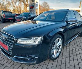 AUDI A8 S8 AUDI S8 4.0 V8 TFSI 519CH - EXCLUSIVE - 1ÈRE MAIN - HISTORIQUE D'ENTRETIEN COMPLET - CAMÉRA 360 - SIÈGES CHAUFFANT AVANT/ARRIÈRE - 170000KM