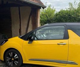 DS3 JAUNE CABRIOLET