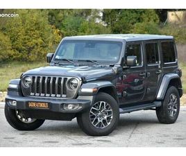 JEEP WRANGLER 4XE JEEP WRANGLER 2.0 T 380CH 4XE 80TH ANNIVERSARY -12 300 KM