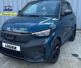 VOITURE SANS PERMIS_ NOUVELLE LIGIER JS50 ÉLITE BLEU