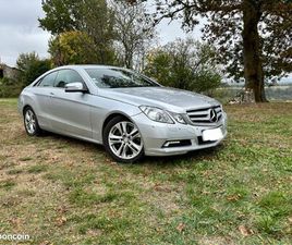 MERCEDES CLASSE E COUPE E 350 MERCEDES E 350 CDI COUPÉ – V6 DIESEL – 231 CH – 2010 – BOÎTE AUTOMATIQUE