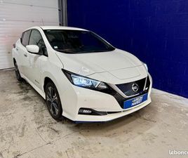 NISSAN LEAF NISSAN LEAF 2019 ELECTRIQUE 62KWH TEKNA SIEGE CHAUFFANT,VENTILÉ-SUIVI COMPLET-CAMERA DE RECUL
