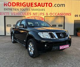 NISSAN NAVARA DOUBLE CAB NISSAN NAVARA 2.5 DCI 190 EURO 5 DOUBLE CAB LE * HISTORIQUE VÉHICULE